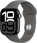 Apple Watch Series 10 LTE 42 мм (алюминиевый корпус, спортивный силиконовый ремешок M/L)