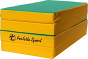 Perfetto Sport №5 складной 200x100x10 (зеленый/желтый)