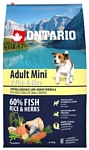 Ontario (6.5 кг) Adult Mini 7 Fish & Rice