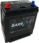 BARS Asia 42 JL+ тонкие клеммы с бортом (42Ah)