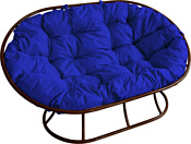 M-Group Мамасан 12100210 (коричневый/синяя подушка)