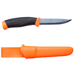 Morakniv Companion Hi-Vis Or. Serrated (черный/оранжевый)