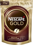 Nescafe Gold растворимый 75 г (пакет)