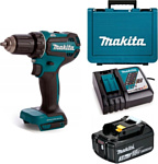 Makita DDF485RTJ (с 2-мя АКБ 2.0 Ah, кейс)