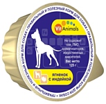 VitAnimals Консервы для собак Ягненок с Индейкой (0.125 кг) 10 шт.