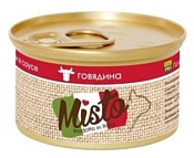 Vita PRO (0.085 кг) 1 шт. Misto Говядина кусочки с волокнами в соусе для кошек