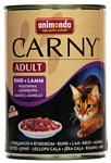 Animonda Carny Adult для кошек с говядиной и ягненком (0.4 кг) 1 шт.