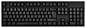 WASD Keyboards V2 105-Key ISO Custom Mechanical Keyboard Cherry MX Green black USB