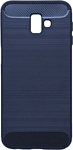 Case Brushed Line для Samsung Galaxy J6+ (синий)