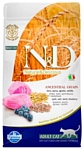 Farmina N&D Low-Grain Feline Lamb & Blueberry Adult (10 кг)