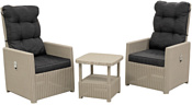 B:rattan Manchester Set 2 (серый)