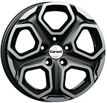 Carwel Бала 6.5x16/5x114.3 D67.1 ET42.5 Черный с полировкой