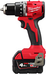 Milwaukee M18 BLPDRC-402C 4933492824 (с 2-мя АКБ 4 Ач, кейс)