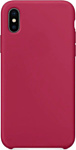 Case Liquid для Apple iPhone X (розово-красный)
