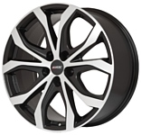 Alutec W10 8x18/5x108 D70.1 ET45 Racing Black Front Polished