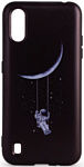 Case Print для Samsung Galaxy A01 (астронавт на луне)