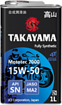 Takayama Mototec 7000 4T 15W-50 1л