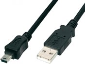 USB 2.0 тип A - mini-USB 2.0 тип B 1 м