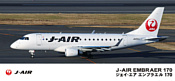 Hasegawa Пассажирский самолет J-Air Embraer 170