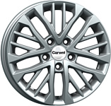 Carwel Агнес 6x16/5x114.3 D67.1 ET43 Серебристый