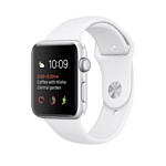 Apple Watch Series 2 38mm Silver with White Sport Band (MNNW2) Apple Watch Series 2 38mm Silver with White Sport Band (MNNW2)