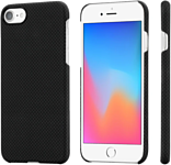 Pitaka MagEZ Case Pro для iPhone 8 (plain, черный/серый)