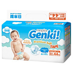 GENKI! Premium Soft NB 1 New baby (до 5 кг) 44 шт