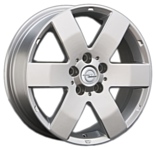 Replica OPL37 7x17/5x105 D56.6 ET42 Silver