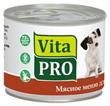 Vita PRO (0.2 кг) 1 шт. Мясное меню для собак, дичь