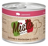 Vita PRO (0.195 кг) 1 шт. Misto Свинина кусочки с волокнами в соусе для собак