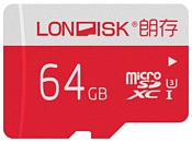 Londisk 4K+ microSDXC Class 10 UHS-I U3 64GB