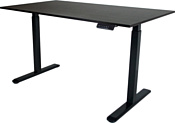 ErgoSmart Electric Desk Compact 1360x800x36 мм (дуб мореный/черный)