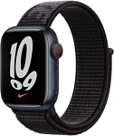 Apple Nike из плетеного нейлона 41 мм (черный, R) ML2U3