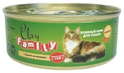 CLAN Family Паштет из ягнёнка для кошек (0.1 кг) 24 шт.
