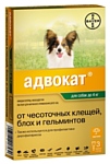 Адвокат (Bayer) Адвокат для щенков и собак до 4 кг (3 пипетки)