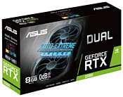 ASUS DUAL GeForce RTX 2080 1515MHz PCI-E 3.0 8192MB 14000MHz 256 bit 3xDisplayPort HDMI HDCP EVO