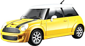 Bburago Mini Cooper S 18-22124 (желтый)