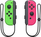 Nintendo Joy-Con (неоновый зеленый/неоновый розовый)
