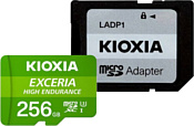 Kioxia Exceria High Endurance microSDXC LMHE1G256GG2 256GB (с адаптером)