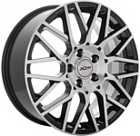 X'trike X-131M 7x17/5x114.3 D67.1 ET45 BK/FP