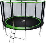 V2 Trampoline Prime 12FT 374 см (с внешней сеткой и лестницей)