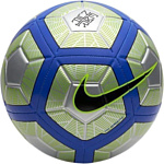 Nike Neymar Strike (5 размер, синий/серебристый/зеленый)