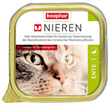 Beaphar (0.1 кг) 1 шт. Beaphar Полнорационная диета (паштет) Nieren Ente с уткой для кошек