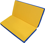 Формула здоровья Складной 1x1x0.1м (синий/желтый)