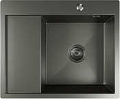 Mixline Pro 552929 (черный графит, с сифоном)