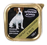 Натуральная Формула (0.1 кг) 20 шт. Консервы для собак Бычьи семенники в желе