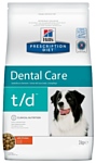 Hill's (3 кг) Prescription Diet T/D Canine Dental Health dry