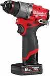 Milwaukee M12 FUEL M12FDD2-602X 4933479875 (с 2-мя АКБ 6 Ач, кейс)