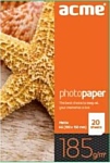 ACME Premium Photo Paper A6 (10x15cm) 185 g/m2 20л
