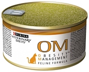 Pro Plan Veterinary Diets Feline OM Obesity (Overweight) Management canned (0.195 кг) 24 шт.
